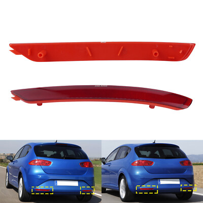 für Seat hinten Rückstrahler Reflektor Leon 1P 2009-12 1P0945105D / 1P0945106D