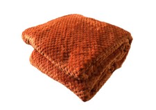 Terracotta Honeycomb Throw luxurious large / Double 