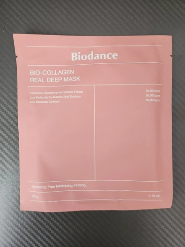 Biodance BIO - COLLAGEN REAL DEEP MASK 34g x 4 - HYDRATAING &amp;amp;amp; PORE MINIMIZING