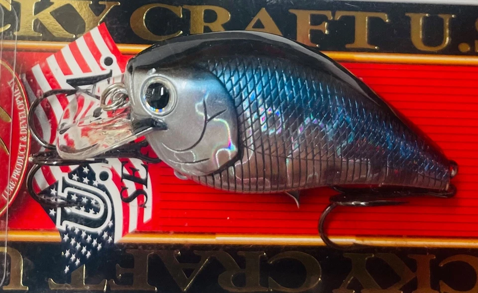 LUCKY CRAFT FAT CB B.D.S 2 DESCONTINUADO 1/2 oz BIG DADDY STRIKE - AURORA NEGRO Foto 3 de 4