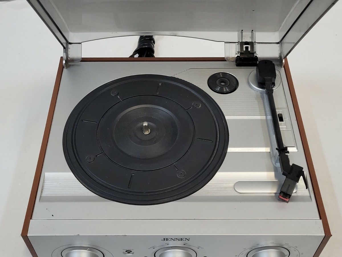Jensen JTA-220 AM FM Stereo Turntable Record Player Internal