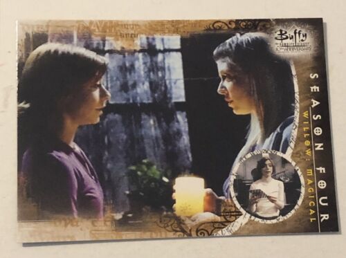 Buffy The Vampire Slayer Trading Card 2007 #31 Alyson Hannigan Amber Benson - Picture 1 of 2