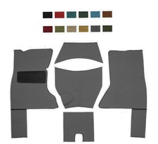 53-55 Chevy Corvette Upgrade Essex Cut & Sewn Carpet Kit *Made in USA*