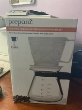 Prepara Ceramic And Glass Premium Pour Over Set 5 cup (S1356Z)