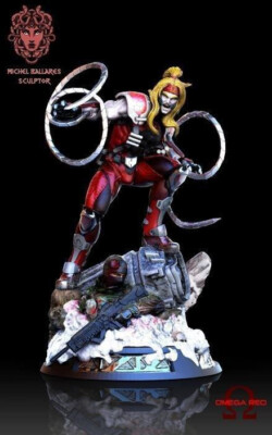 Omega Red Resin Sculpture Statue Model Kit  Marvel Unpainted/Unassembled