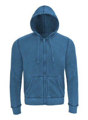 Men''s Full-Zip Fleece Hoodie-Warm, Soft, and Stylish with Front Pockets, Small