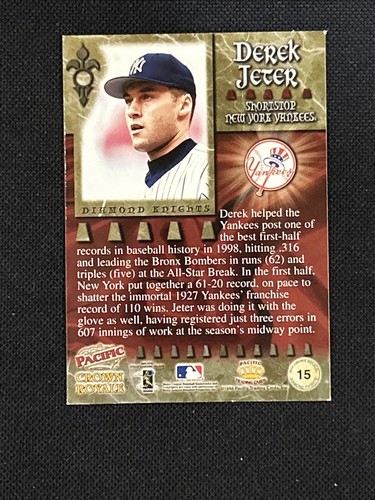 1998 Pacific Crown Royale Diamond Knights Set Complete Insert 1-25 NM-MT *L30 - Picture 17 of 17