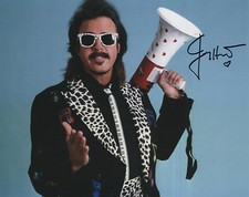Jimmy Hart Mouth Of the South Signed 8x10 WWF Promo Photo WWE Wrestler Autograph