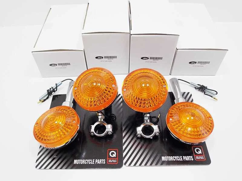 JUEGO INDICADOR INTERMITENTE TRASERO DELANTERO IZQUIERDO DERECHO YAMAHA DT360 1974 JBS YAMAHA DT360 Foto 2 de 3