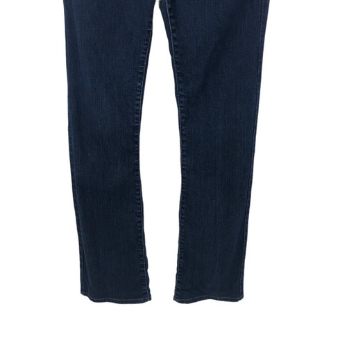 Pantalones de mezclilla marca J para mujer talla 30 tinta lavado oscuro tiro medio - Imagen 7 de 10