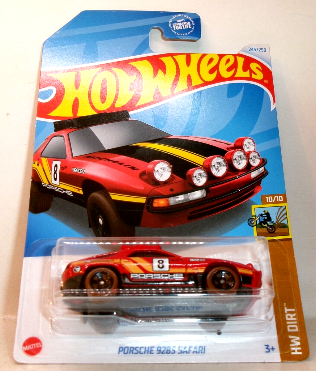 2024 HOT WHEELS 1:64 HW DIRT 10/10 RED PORSCHE 928S SAFARI