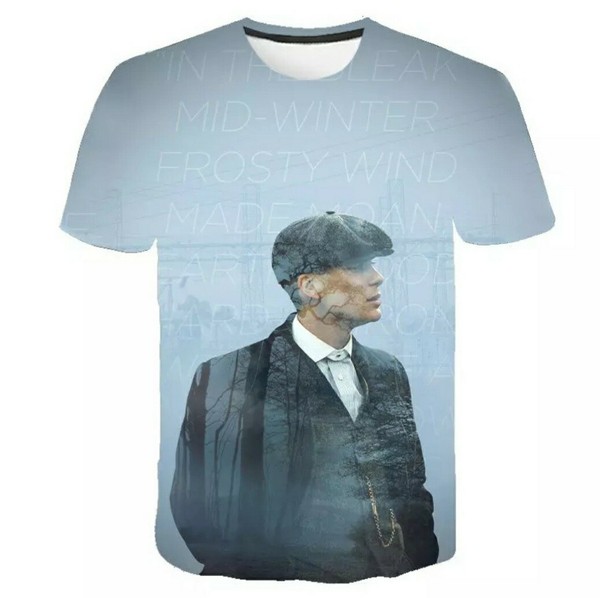 Camiseta Peaky Blinders L XL serie TV Tommy Shelby selby tomy friki freak shirt