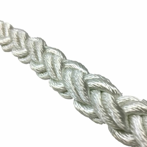 Cuerda de nailon blanca de 8 hebras de 14 mm en carrete ancla yate amarre selecciona tu longitud - Imagen 6 de 6