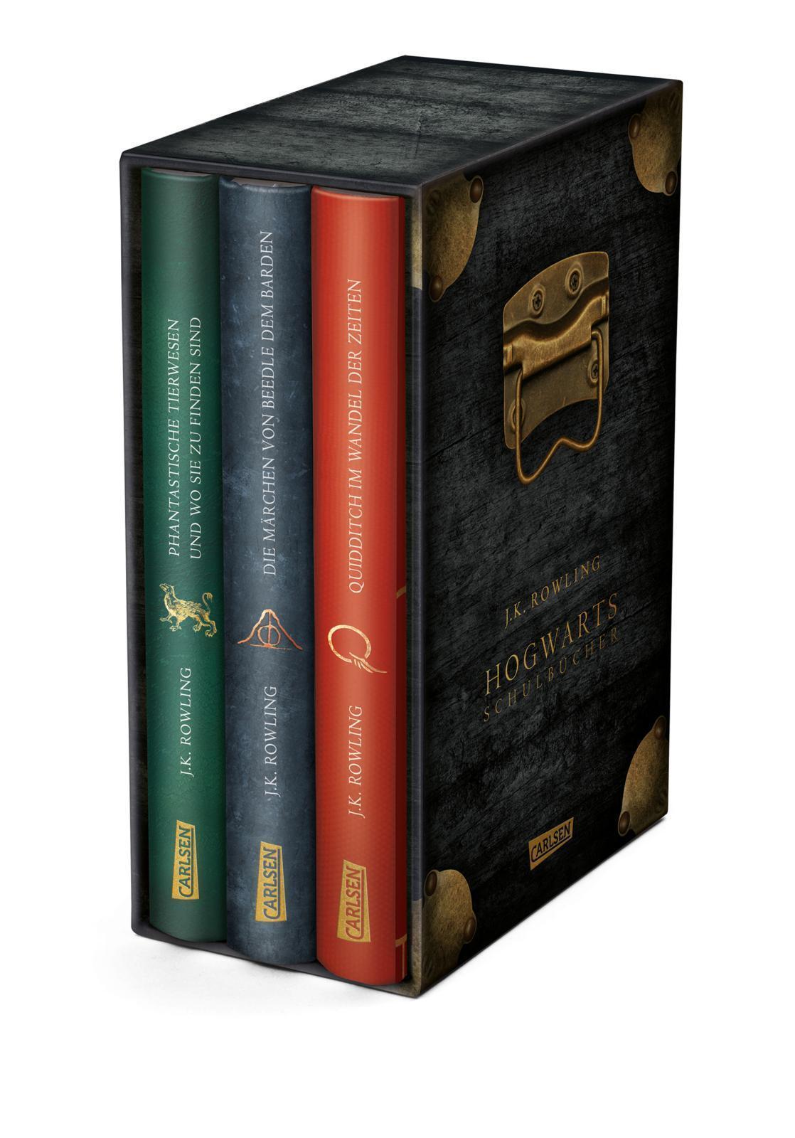 Thumbnail - Hogwarts-schulbücher: Die Hogwarts-schulbücher Schuber J.k. Rowling