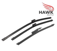 FRONT AND REAR WIPER BLADES SET FITS MERCEDES-BENZ A CLASS 10/2012 - 05/2015