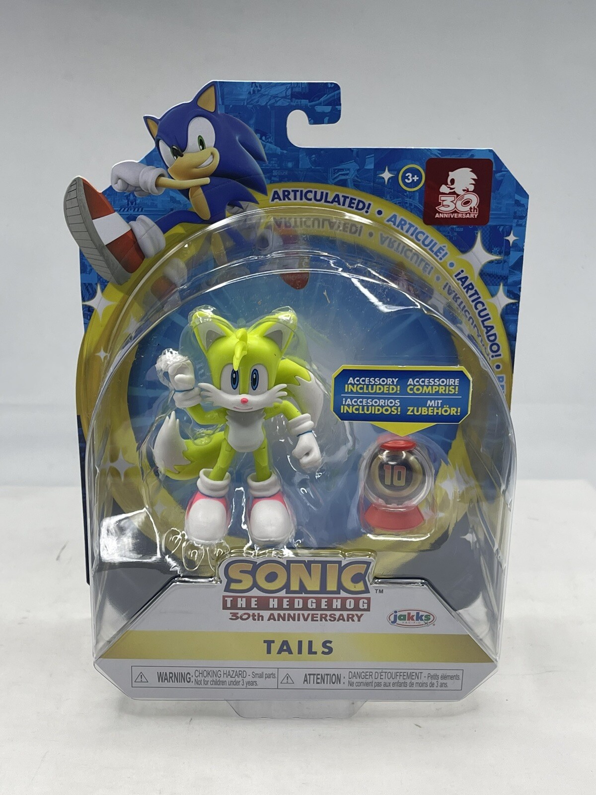 JAKKS Pacific Sonic The Hedgehog 4 Tails EXE Custom Painted Figure  192995403857