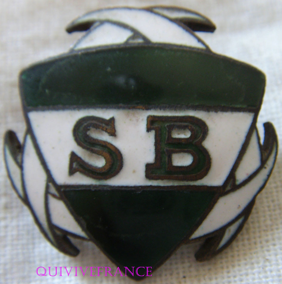 Insigne Football – Association Sportive De Cannes – Vintage – Émaillé