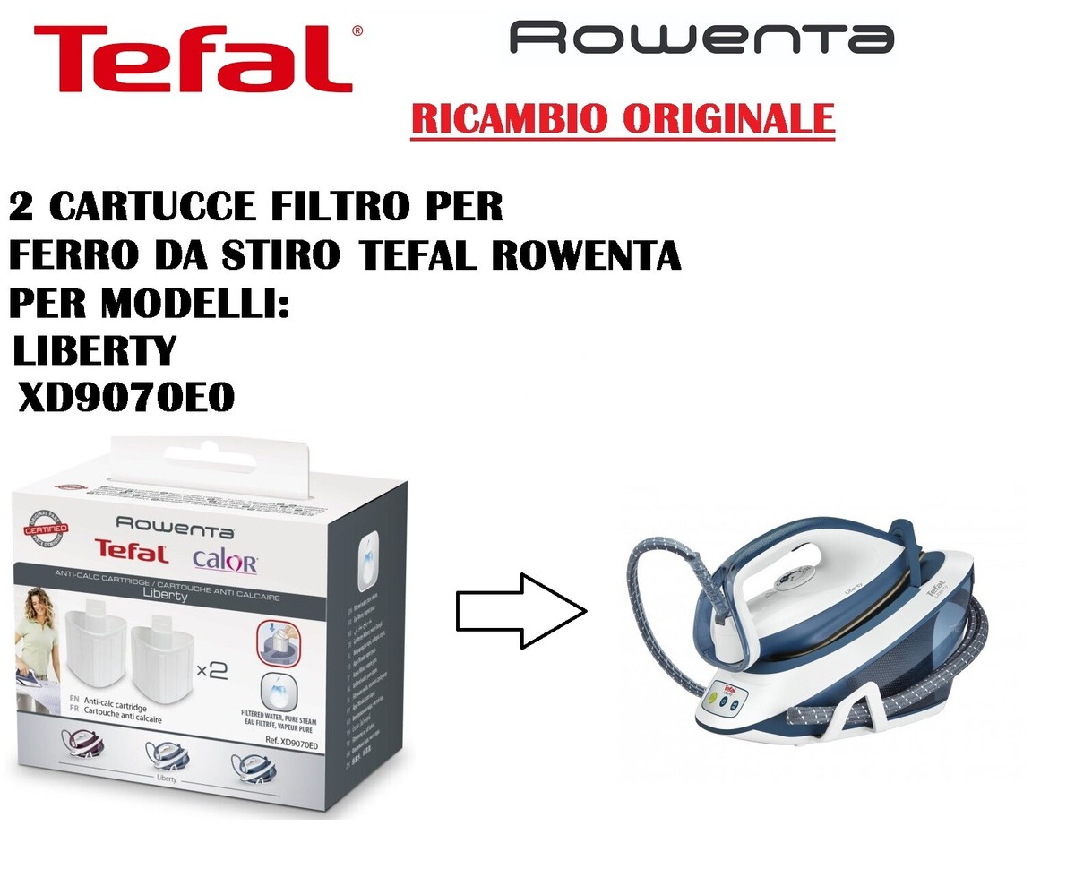 Vhbw 2x Filtro Anti-calcare Compatibile Con Rowenta Steam Power RY6557WH / 4Q0, VP6555 Pulitore - Foto 8