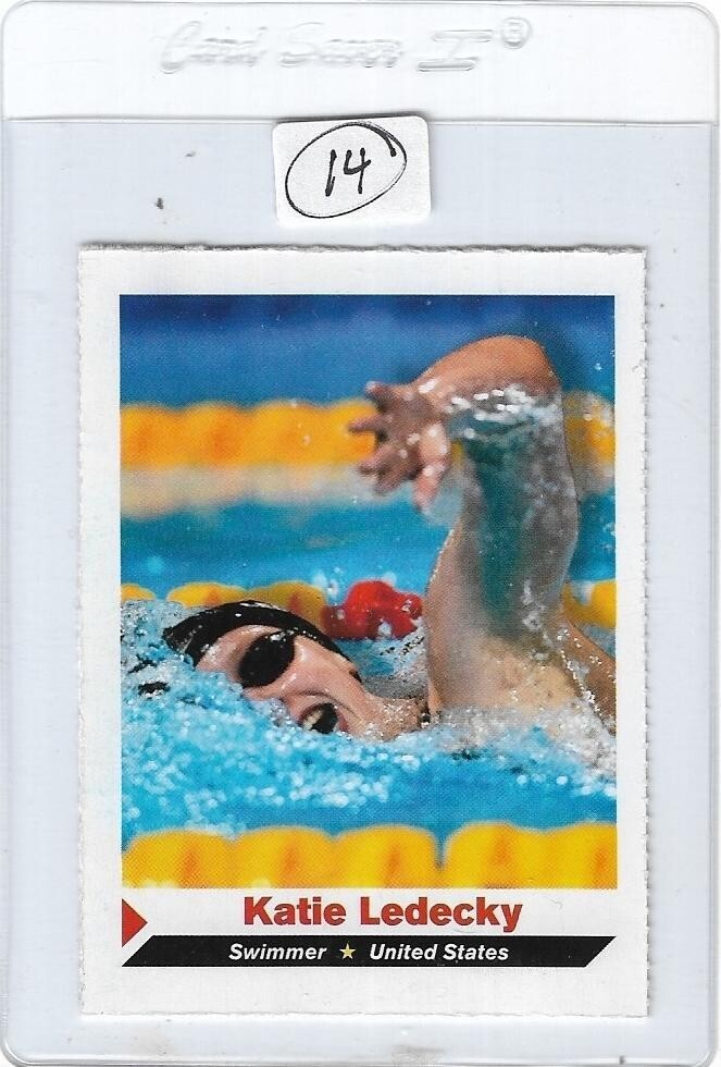 2013 SI FOR KIDS KATIE LEDECKY ROOKIE CARD #274 ~ USA OLYMPIC SWIMMING (14)