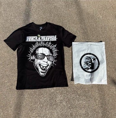 Hellstar T Shirt Black/white Size Medium