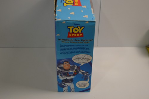 Modellino Toy Story Chrome Buzz Lightyear Ultimate Talking 1995 nuovo con scatola nuovo con scatola - Foto 8 di 23