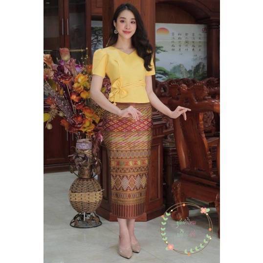 Blouse Modern Dress Women Tradition Occasion Silk Thai Costume Bow Skirt Sarong | eBay Blouse Modern Dress Women Tradition Occasion Silk Thai Costume Bow Skirt Sarong | eBay