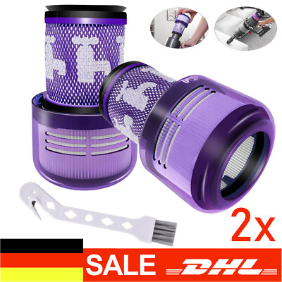 2x Ersatz Hepa-Filter für Dyson V12 Detect Slim Absolute Total Clean Staubsauger