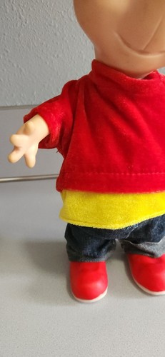 Vintage Topo Gigio Maria Perego 12” Doll Moveable Arms and Head - Rayito de Sol - Picture 3 of 19