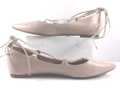 halogen lace up flats