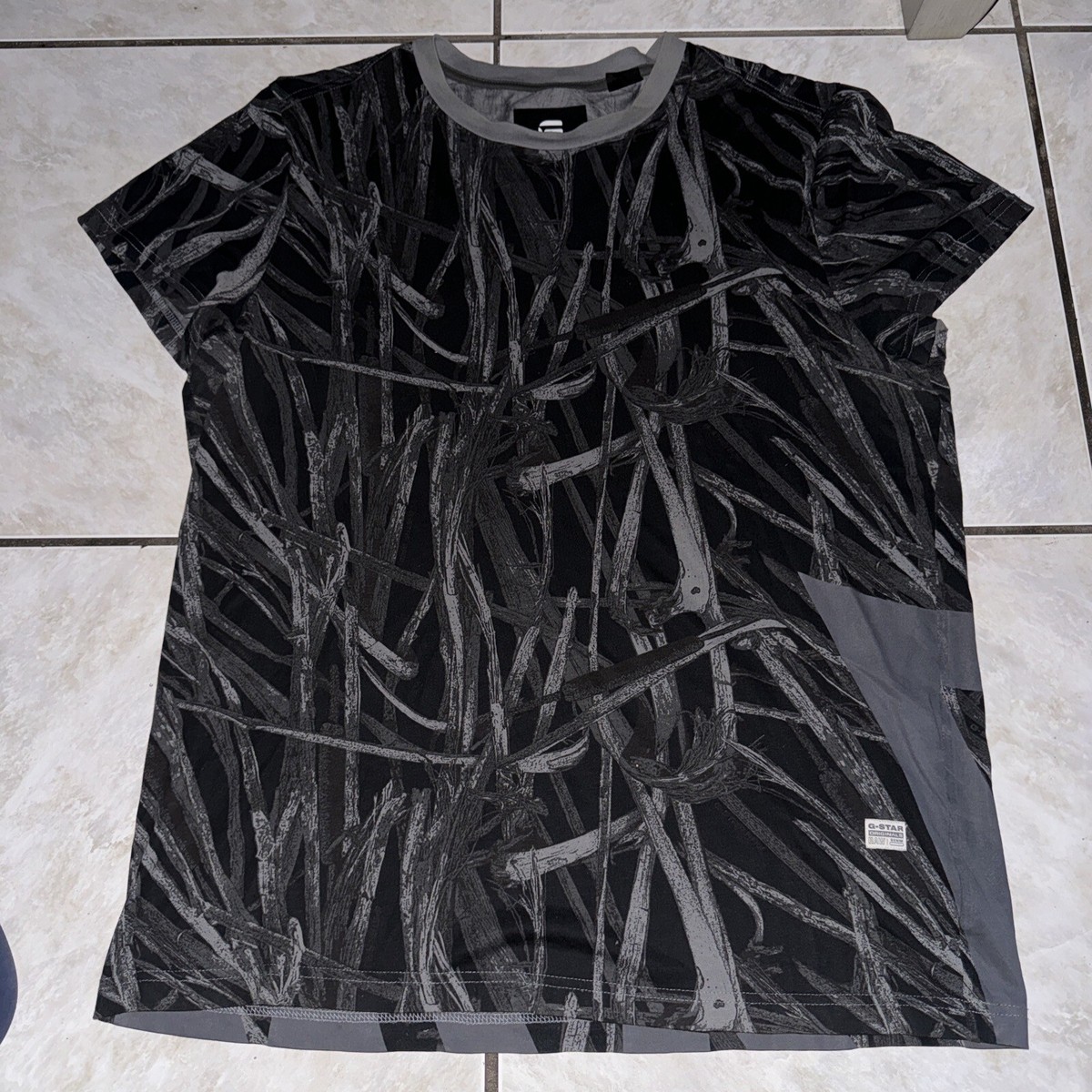 G Star Raw Mens T Shirt Sz XL Black Used | eBay