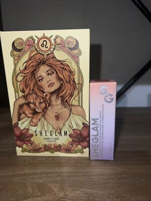 Sheglam Eyeshadow Palette -Lively Leo  Palette 0.30 Oz New * Sheglam Lipstick