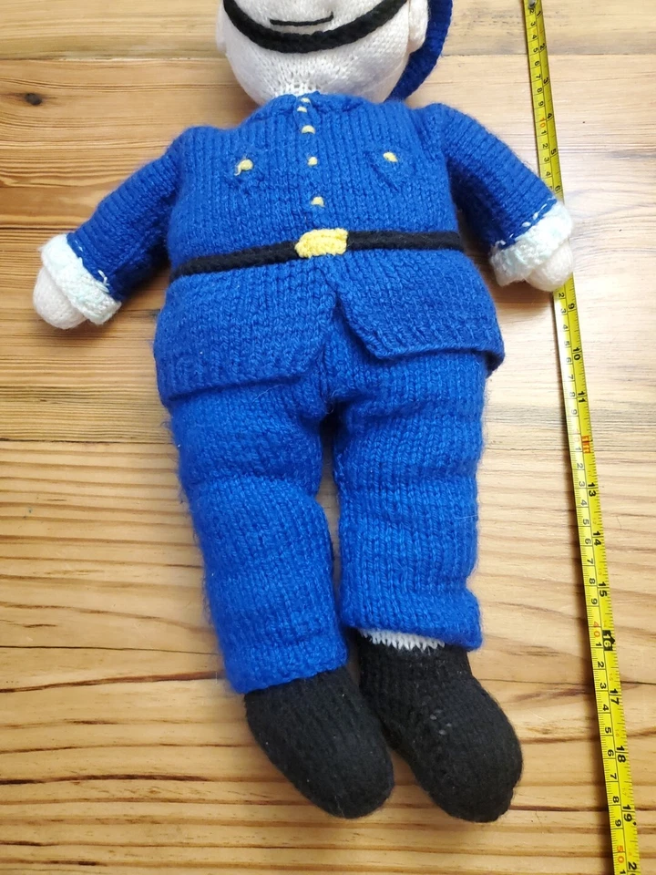 Muñeco de peluche serie Mr. Plod Noddy personaje Enid Blyton 20 pulgadas hecho a mano Foto 3 de 4