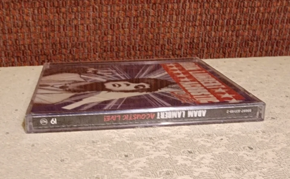 ADAM LAMBERT - Acoustic Live! CD 2010 RCA New & Sealed - Image 4 of 4