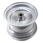 (1) HUSQVARNA OEM 532148736/532144509/148736/144509 8X5 SILVER WHEEL.