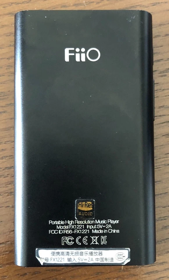 FiiO X1 2nd Generation Gen High Resolution Digital Audio Player Black Good FS - Image 3 of 3
