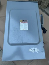 Square D 200 Amp Safety Switch 240 Vac Type 3R D324NRB New Out Of Box