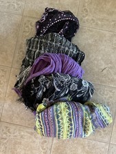 Ladies long neck scarves