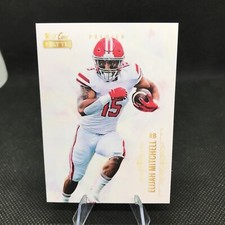 ELIJAH MITCHELL 2021 Wild Card Matte #MBC-66 Rookie RC Louisiana