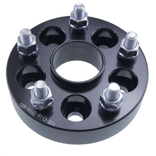 25mm 5x100 to 5x112 Hubcentric Wheel Spacers | 2pcs | 57.1mm Hub Bore | 12x1.5 - Picture 3 of 3