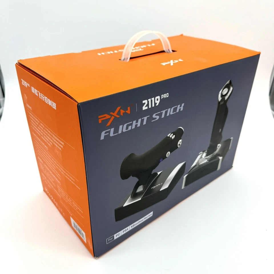 PXN-2119Pro Flight simulator controls PS4/PC  joystick with Vibration - Image 2 of 4