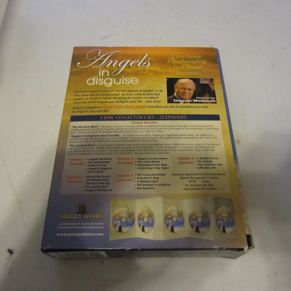 Angels in disguise Dvd Grizzly Adam's free shippimg Foto 2 de 2