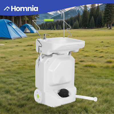 10 Gallon Portable Sink 38L Hand Washing Station RV Camping