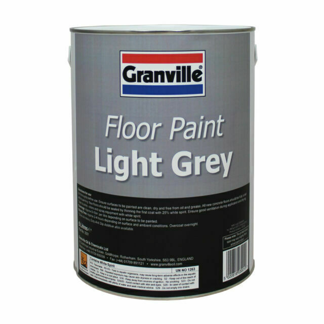 mid grey floor paint