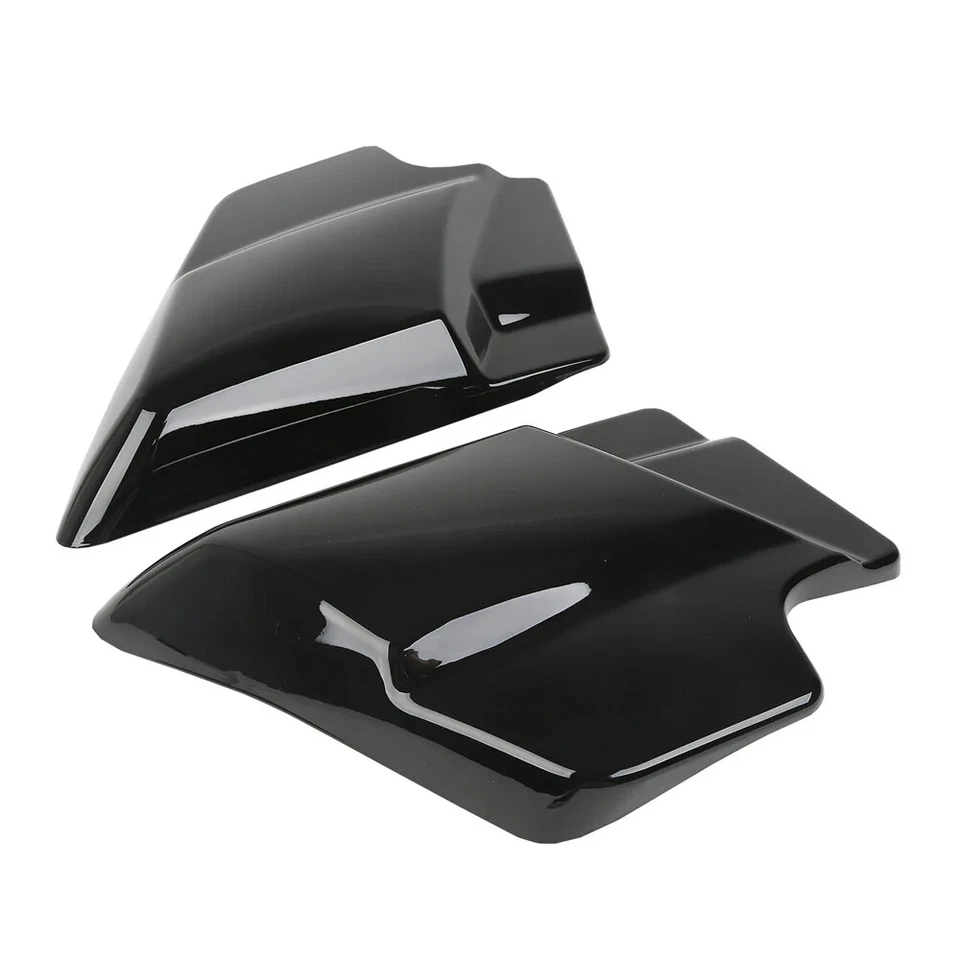 Paneles de cubierta lateral aptos para motocicleta Harley Touring Glide Road King 2009-2023 2X Foto 4 de 4