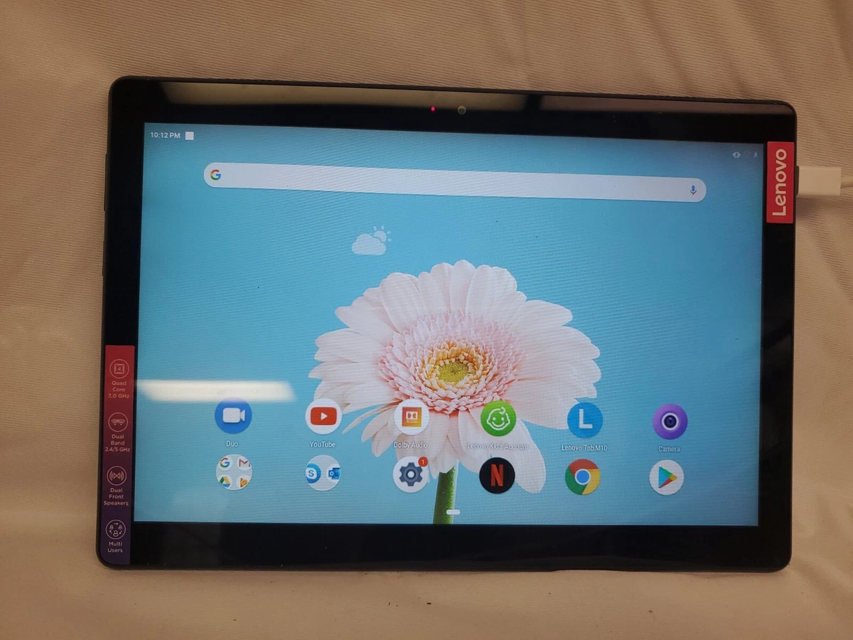 Lenovo Tablet TB-X505F Tab M10 ZA4G0078US 32GB 10.1in 2Ghz-No Charger 📦