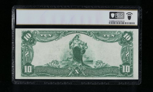 SC 1902 $10 Fr.624 National Park Bank New York Ch. # (E) 891 PCGS 63 Choice UNC - Picture 3 of 3