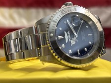 Invicta Pro Diver 40mm Navy Blue Dial Quartz On SS Mens Watch