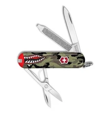 Victorinox Swiss Army CAMO SHARKS MOUTH CLASSIC SD Knife Knives Multi Tool