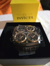 Invicta Aviator ZULU TIME Men's Watch - 50mm, Black
