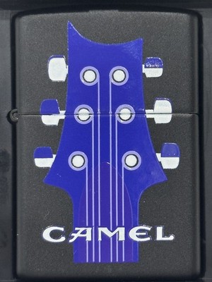 1996 Zippo CAMEL 6 String Purple Guitar Neck Vintage Zippo Camel